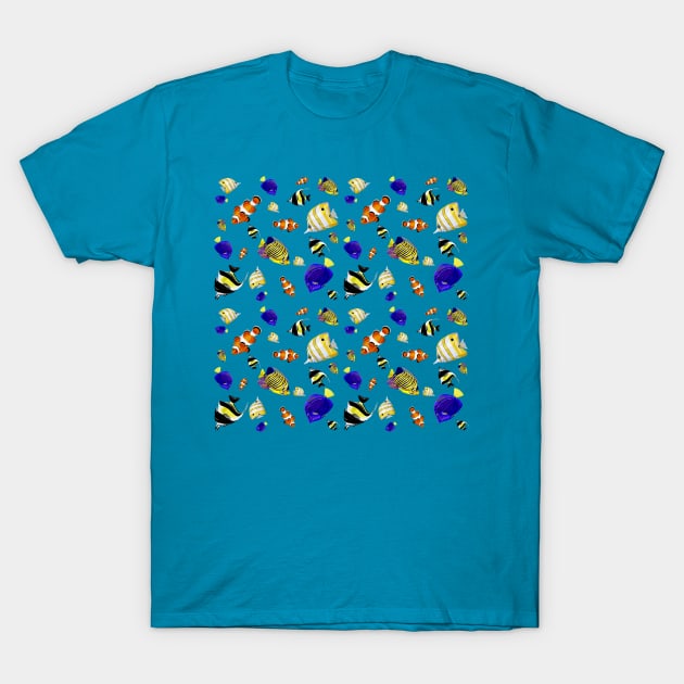 Tropical fish T-Shirt by rlnielsen4